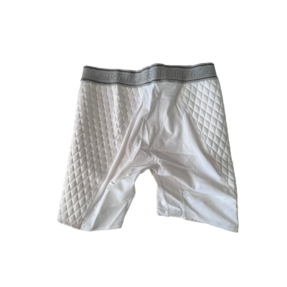 Londkaron Softball Sliding Shorts Women XXL White Padded Nylon Spandex LSYLS-01